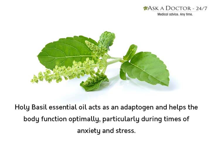  basil essential oil to beat anxiety=